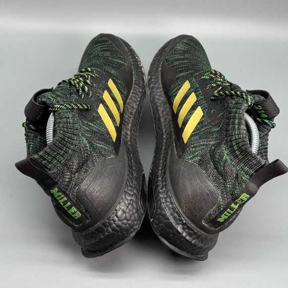 Adidas Ultra Boost DNA Mid X PE Von Miller Mens 11 Green Black Athletic Sneakers - Picture 6 of 10